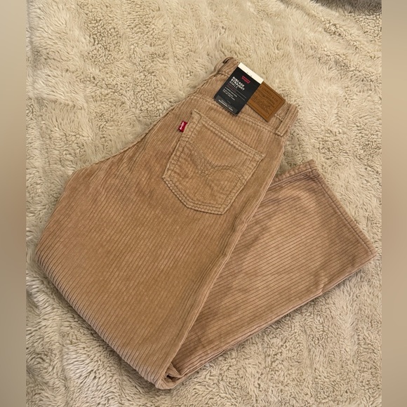 Levi’s Ribcage Straight Ankle in Granola - 24 - Picture 8 of 12